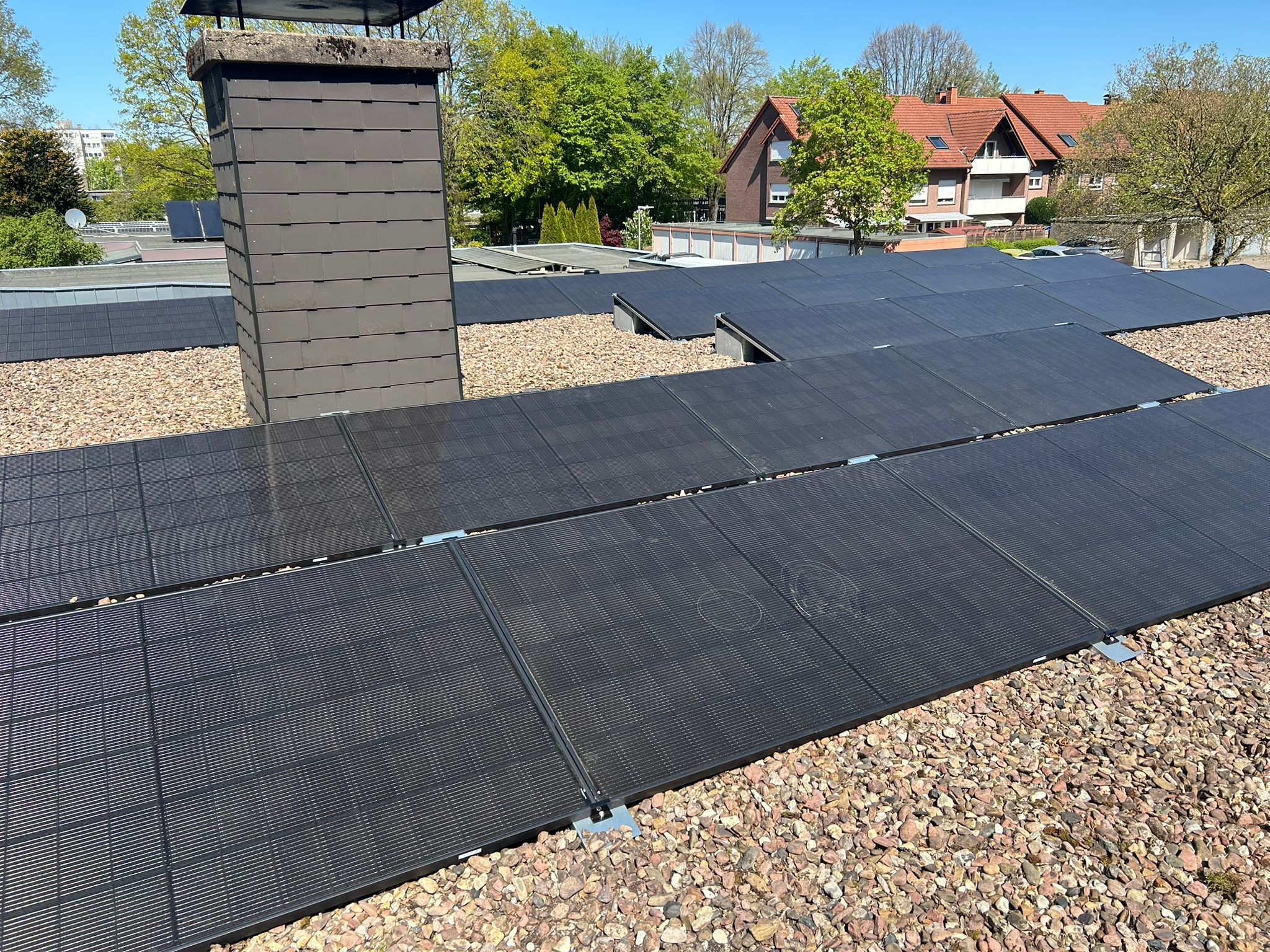 Flachdach 14 kWp
